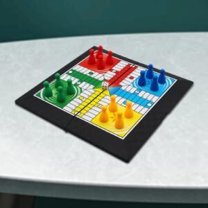 لعبة لودو العائلية 4 لاعبين | لعبة استراتيجية ممتعة للأطفال