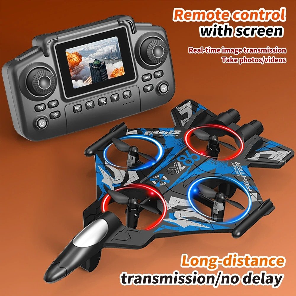 طائرة YL86 اللاسلكية – تحكم ذكي مع إضاءة LED ملونة