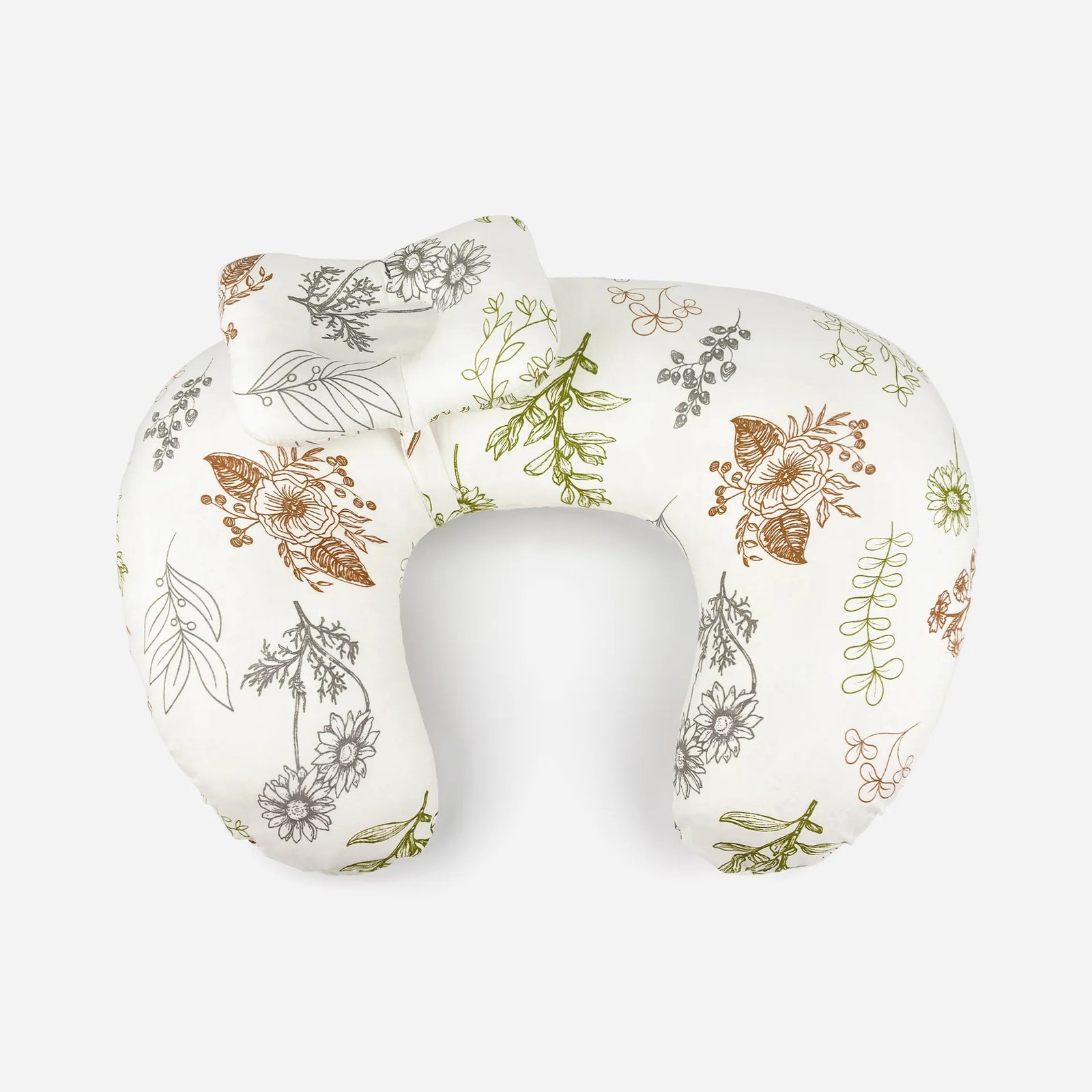 وسادة رضاعة متعددة الوظائف – شكل U لدعم الخصر والرقبة