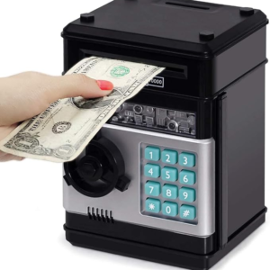 حصالة إلكترونية للأطفال على شكل ATM لحفظ المال